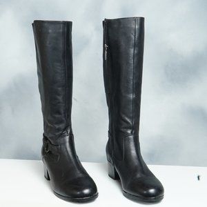 BLONDO WOMEN'S LANE KNEE HIGH BOOT JAVA TUCSON LEATHER | SIZE 8.5W